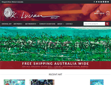 Tablet Screenshot of karinluciano.com.au